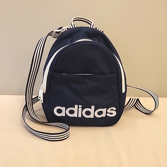 Adidas mini blue backpack